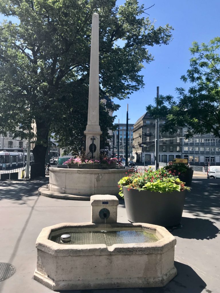 Fontaine Place Saint-Gervais Genève